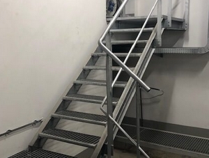 Metalltreppe