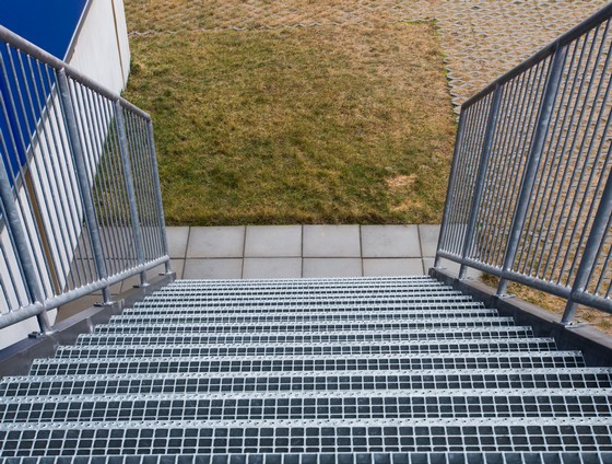 Außentreppe aus Metall